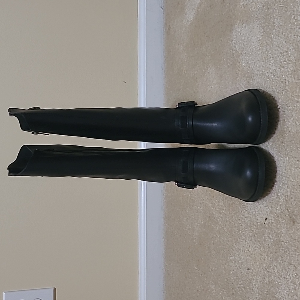 Timberland Savin Hill Women's Tall Black Boots Size 8